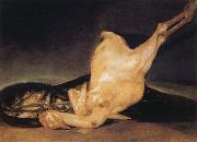 Plucked Turkey Francisco Jose de Goya